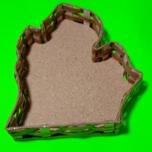 Michigan shaped basket